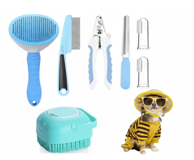 Professional Pet Grooming Kit 7 Piece