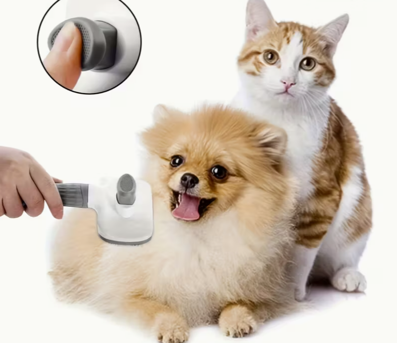 Self-Cleaning Deshedding Brush